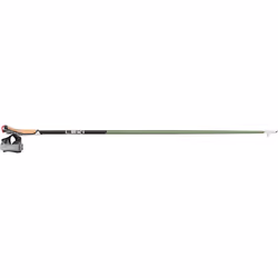 LEKI Flash Carbon, Unisex, Fixed length, Nordic walking, I-type grip, Cork, Carbon (PRC 700)