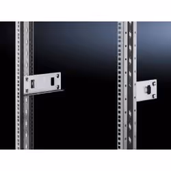 Rittal SR 1962.200, Rack rail, Grey, Carbon steel, 1.66 kg, 10 pc(s)