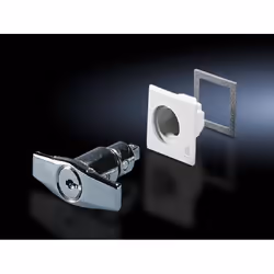 Rittal SZ 2575.000, Electrical enclosure lock, Silver, White, 80 g