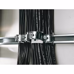 Rittal DK 7097.340 cable clamp Silver 25 pc(s)