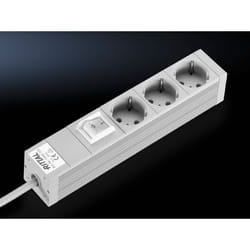 Rittal DK 7240.120 power extension 2 m 3 AC outlet(s) Indoor