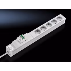 Rittal DK 7240.240, 2 m, Indoor, Type F, Grey, 5 AC outlet(s), 230 V