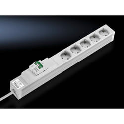 Rittal DK 7240.240 power extension 2 m 5 AC outlet(s) Indoor Grey