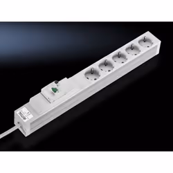 Rittal DK 7240.280, Indoor, Type D, Grey, 5 AC outlet(s), 16 A, 482.6 mm