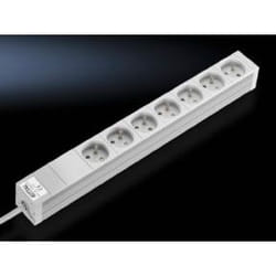 Rittal 7240.510 power extension 2 m 7 AC outlet(s) Indoor White