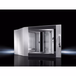 Rittal DK 7712.135, Wall mounted rack, 12U, Grey
