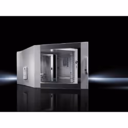 Rittal DK 7715.735, Wall mounted rack, 15U, 45 kg, Stainless steel