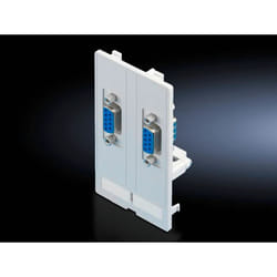 Rittal 2482.500 socket-outlet 2 x VGA Grey