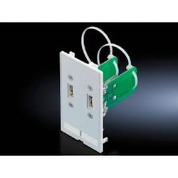 Rittal 2482.540 socket-outlet 2 x USB A White