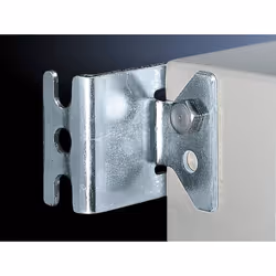 Rittal SZ 2433.500, Mounting bracket, Silver, Steel, KL, EB, BG, AE, CM, EL, 4 pc(s), 300 g