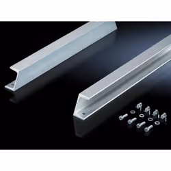 Rittal 8612960, Rack rail kit, Stainless steel, Steel, 600 mm, 7.77 kg, 2 pc(s)
