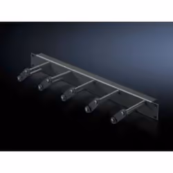 Rittal DK 5502.225, Black, 5U, 48.3 cm (19"), 482.6 mm, 80 mm, 630 g