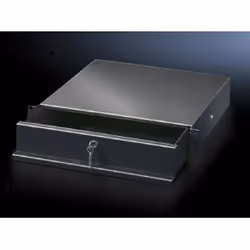 Rittal 5502.305, Black, Steel, 2U, 48.3 cm (19"), 411 mm, 419 mm