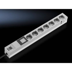 Rittal DK 7240.301 power extension 3 m 7 AC outlet(s) Indoor Grey