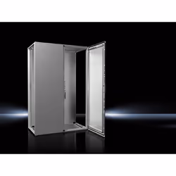 Rittal VX 8286.000, Freestanding rack, Key lock, Grey