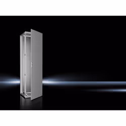 Rittal VX 8605.000, Freestanding rack, Key lock, Grey