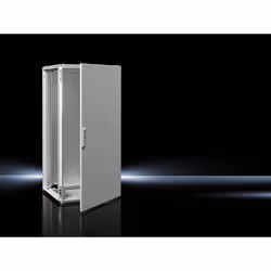 Rittal VX 8615.000, Freestanding rack, Key lock, Grey