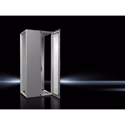 Rittal VX 8881.000, Freestanding rack, Key lock, Grey