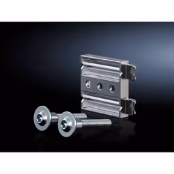 Rittal 8617.501, Baying block, Grey, Zinc, 1 pc(s), 980 g