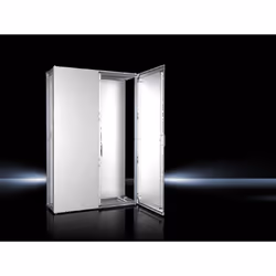 Rittal VX 8456.000, Freestanding rack, Key lock, Grey