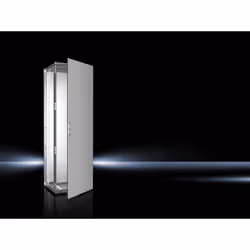 Rittal VX 8457.000, Freestanding rack, Key lock, Grey