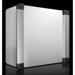 Rittal 6320.350 electrical enclosure Aluminium, Plastic, Steel