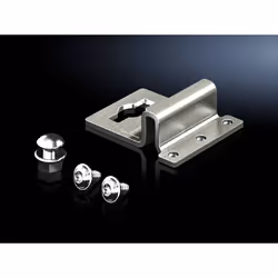 Rittal 8617.370, Mounting plate, Chrome, Steel, 1 pc(s), 800 g