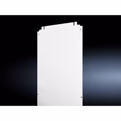 Rittal KX 1560.800, Mounting plate, White, Steel, 240 g