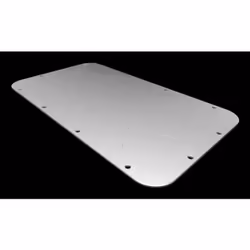 Rittal AX 2576.100, Rack plate, Steel, Light grey, 1 pc(s), 1.07 kg