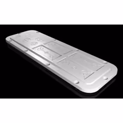 Rittal SZ 2563.200, Rack plate, Plastic, Light grey, 1 pc(s), 420 g