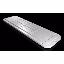Rittal SZ 2564.200, Rack plate, Light grey, Plastic, IP66, 534 mm, 149 mm