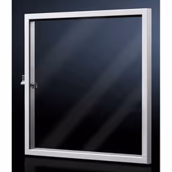 Rittal FT 2730.010, Display panel, Light grey, Transparent, Acrylic, Aluminium, IP54, 597 mm, 36 mm