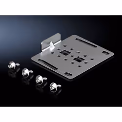 Rittal 8617.506, Mounting bracket, Stainless steel, Steel, VX, 6 pc(s)
