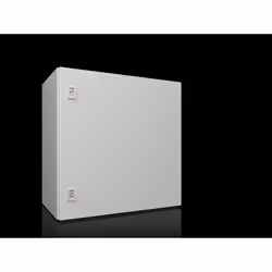 Rittal 7643.350, Wall mounted rack, 12U, Key lock, Grey