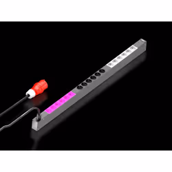 Rittal 7979.133, Basic, 0U, Three-phase, Vertical, Aluminium, Plastic, Black, Silver
