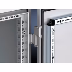 Rittal 8618.335, Door hinge, Black, Steel, VX, 1 pc(s)