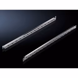 Rittal 5302.022, Rack rail, Satin steel, Galvanized steel, VX IT, 100 cm, 100 cm