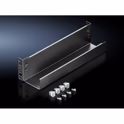 Rittal 5302.043, Cable tray, Black, Steel, 350 mm, 55 cm, 1 pc(s)