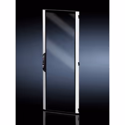 Rittal 5301.423, Door, Black, Transparent, Aluminium, Tempered glass, IP55, VX IT, 800 mm