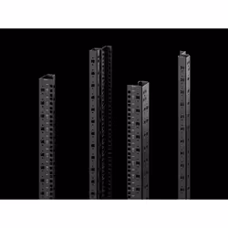 Rittal 5302.155, Rack rail, Black, Steel, VX IT, 48.3 cm (19"), 2.5 mm