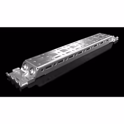 Rittal AX 2394.250, Rack rail, Steel, Steel, 920 g, 4 pc(s), 1 kg