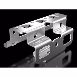 Rittal AX 2394.100, Rack rail, Steel, Steel, 400 g, 4 pc(s), 420 g