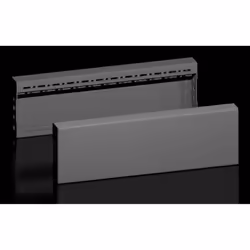 Rittal VX 8660.032, Trim panel, Black, Steel, 500 mm, 100 mm, 1.16 kg