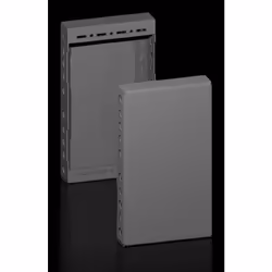 Rittal VX 8660.040, Trim panel, Black, Steel, 300 mm, 200 mm, 1.1 kg