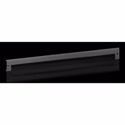 Rittal VX 8660.095, Trim panel, Black, Steel, 1200 mm, 100 mm, 2.5 kg