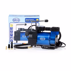 Air compressor; ALCA; 12 150 10 cigarette lighter powered, portable