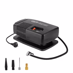 Air compressor; ALCA; 230 125 8.6 cigarette lighter powered, portable