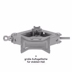 ALCA Ultra Kompakt 436080 Jack 0.8 Mechanical Passenger cars Scissor jacks