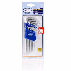 Angled Screwdriver Set; ALCA; T10,T15,T20,T25,T27, T30,T40,T45,T50 Chrome Vanadium Steel 9