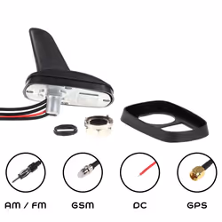 ALCA Aktiv Multi 536500 Aerial Vehicle Roof DIN (M), MCX, FME